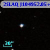 2SLAQ J104952.05+001141.9