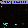 2SLAQ J105001.90+003347.0