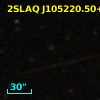2SLAQ J105220.50+003731.9
