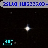 2SLAQ J105225.03+004651.3