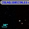 2SLAQ J105236.11+000651.0