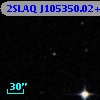 2SLAQ J105350.02+004354.8