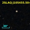 2SLAQ J105455.50+000600.5