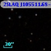 2SLAQ J105511.68-005704.5