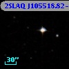 2SLAQ J105518.82-003628.5