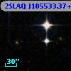 2SLAQ J105533.37+000517.2