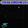 2SLAQ J105546.23+003854.9