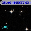 2SLAQ J105657.63+004541.7