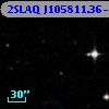 2SLAQ J105811.36-000337.0
