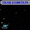 2SLAQ J110029.78-002508.9