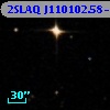 2SLAQ J110102.58-003041.8