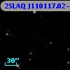 2SLAQ J110117.02-003720.8