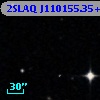 2SLAQ J110155.35+001949.9