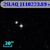 2SLAQ J110223.89+000545.3