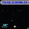 2SLAQ J110306.18+000407.5