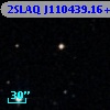 2SLAQ J110439.16+000702.7
