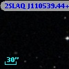 2SLAQ J110539.44+002448.2