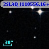 2SLAQ J110556.16+002624.9