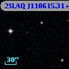 2SLAQ J110615.31+000946.7