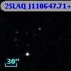 2SLAQ J110647.71+002300.2
