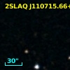 2SLAQ J110715.66+001133.8