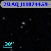 2SLAQ J110744.59-001128.1