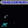 2SLAQ J110745.97+003621.2