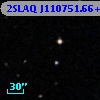 2SLAQ J110751.66+004121.5