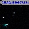 2SLAQ J110927.31+001253.8
