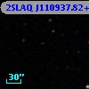 2SLAQ J110937.82+001359.9