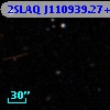 2SLAQ J110939.27+004300.9