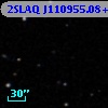 2SLAQ J110955.08+001444.4