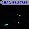 2SLAQ J111007.70-000842.0