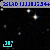 2SLAQ J111015.84+001714.1
