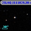 2SLAQ J111028.30+000624.5