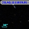 2SLAQ J111039.95-001904.8