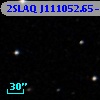 2SLAQ J111052.65-002734.9