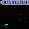 2SLAQ J111102.06+001722.0