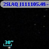 2SLAQ J111105.48-001919.7
