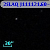 2SLAQ J111121.60-003227.2