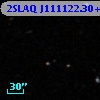 2SLAQ J111122.30+003132.8