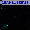 2SLAQ J111126.08-010044.9