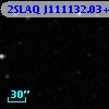 2SLAQ J111132.03+003957.8