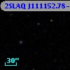 2SLAQ J111152.78-000235.7