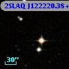 2SLAQ J122220.38+000003.5