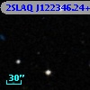 2SLAQ J122346.24+001409.5