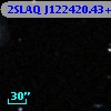 2SLAQ J122420.43+000838.0