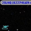 2SLAQ J122741.69+003814.8