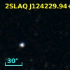 2SLAQ J124229.94+003033.7
