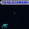2SLAQ J124304.80+000750.6